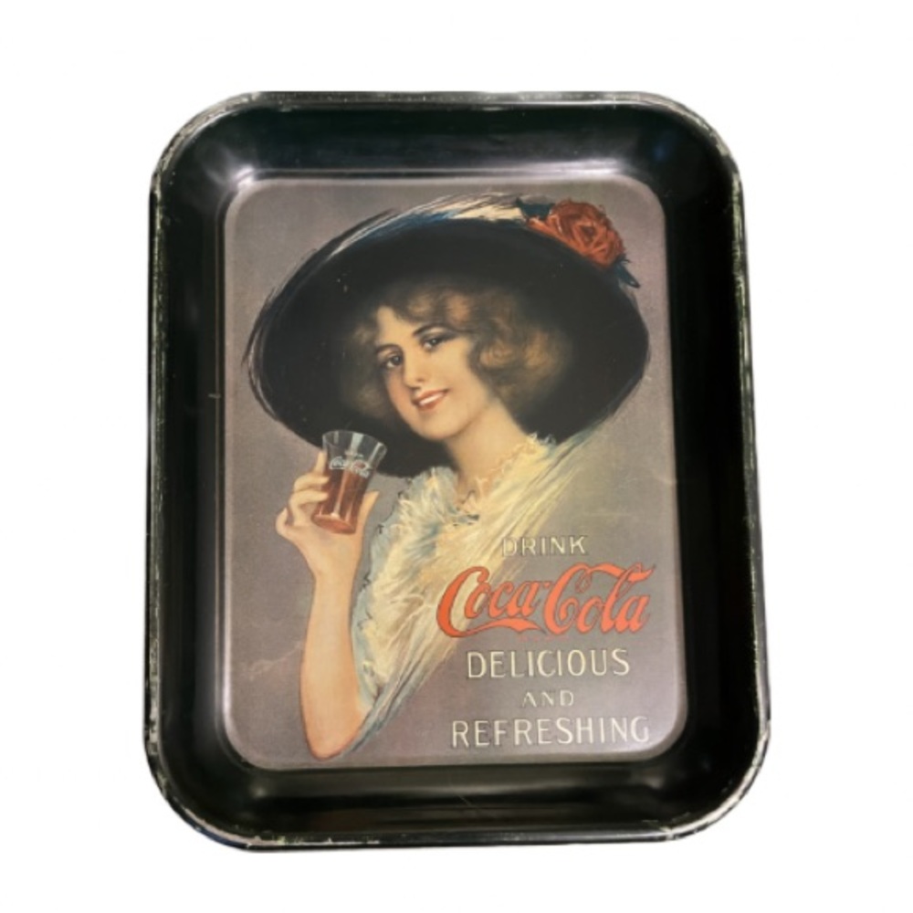 Vintage Coca-Cola Serving Tray- 13 1/2in X 10 1/4in